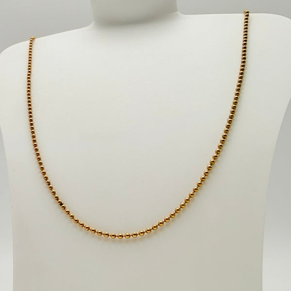 Collier Princesse en Or Jaune 18k 6.05 Grs