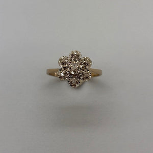 Bague Or Blanc 18 Carats Taille - 47.5