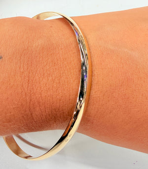 Bracelet Jonc Or Jaune 18k