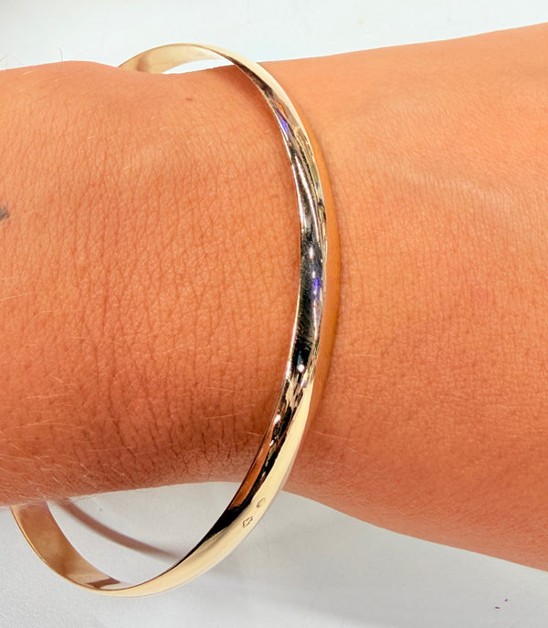 Bracelet Jonc Or Jaune 18k