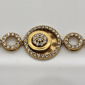 Bracelet Manchette Or Jaune 18K - 5.21G