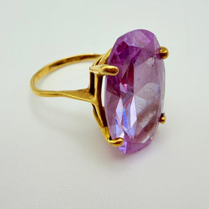 Bague en Or Jaune 18K Taille 54 - 7 G