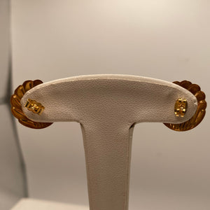 Boucles d'oreilles en Or jaune 18K - 2.14G