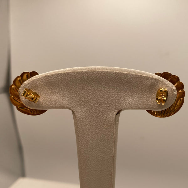 Boucles d'oreilles en Or jaune 18K - 2.14G