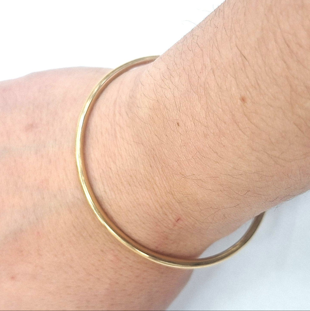 Bracelet Jonc Or Jaune 18 K - 14.91 Grs