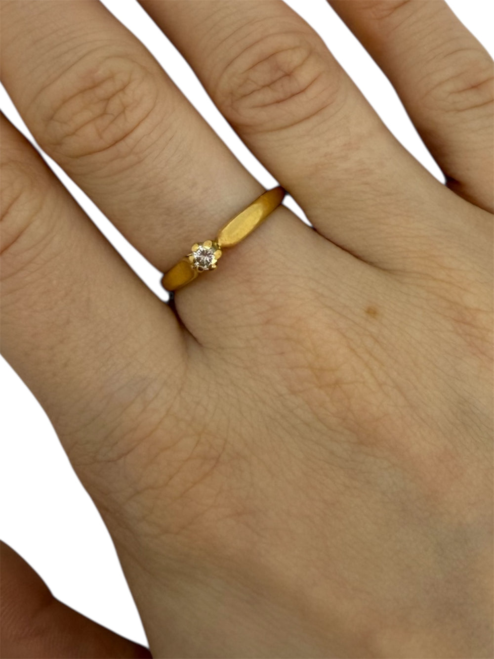 Bagues en Or Jaune 18K - Taille 52 -  2.64 Grs