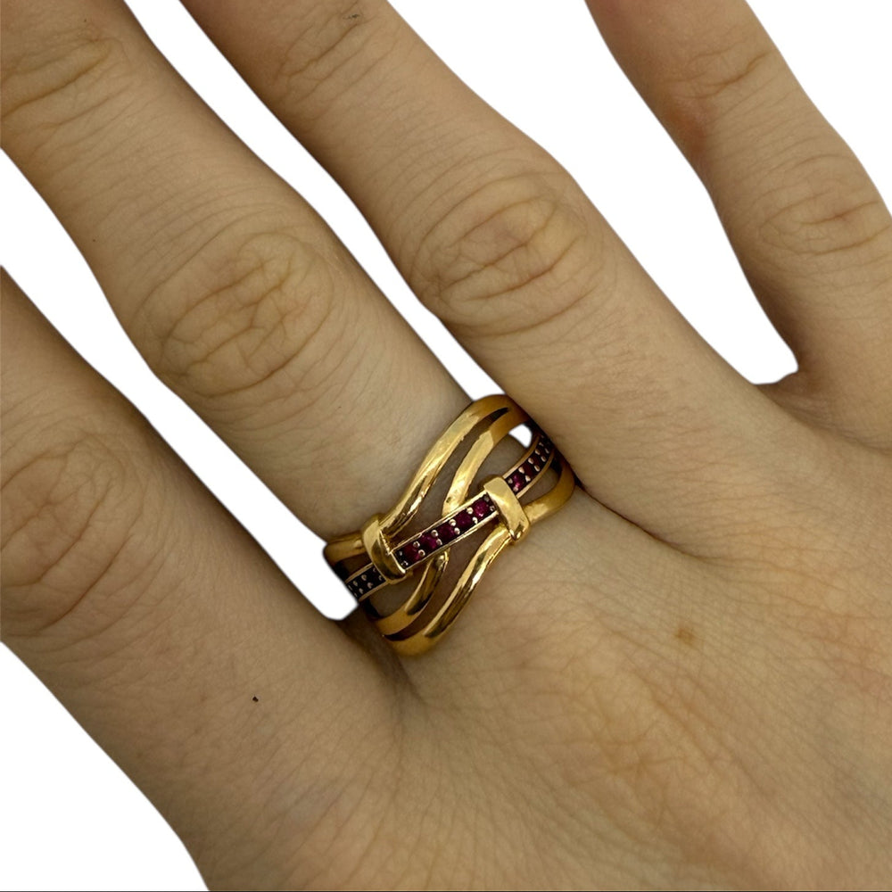 Bague en Or Jaune 18k - 3.30 G