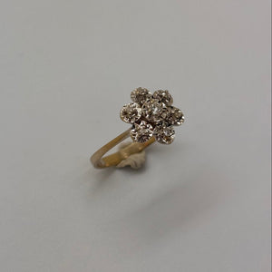 Bague Or Blanc 18 Carats Taille - 47.5