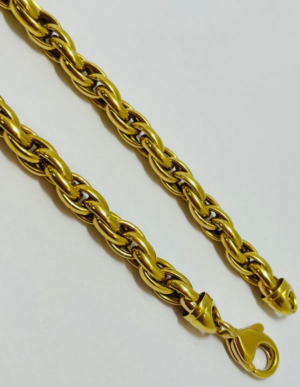 Collier en Or Jaune 18K - 32.81 G