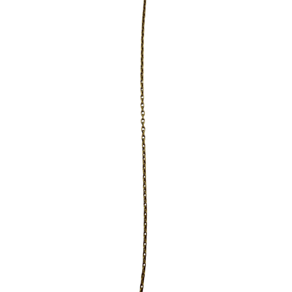 Collier Princesse Or Jaune 18K avec Rubis