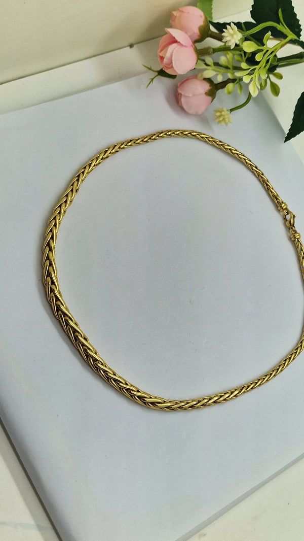 Collier Princesse en or jaune 18K  22.41 Grs