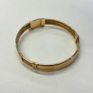 Bracelet Jonc en Or Jaune 18 K - 40.07 G