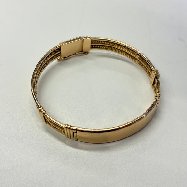Bracelet Jonc en Or Jaune 18 K - 40.07 G