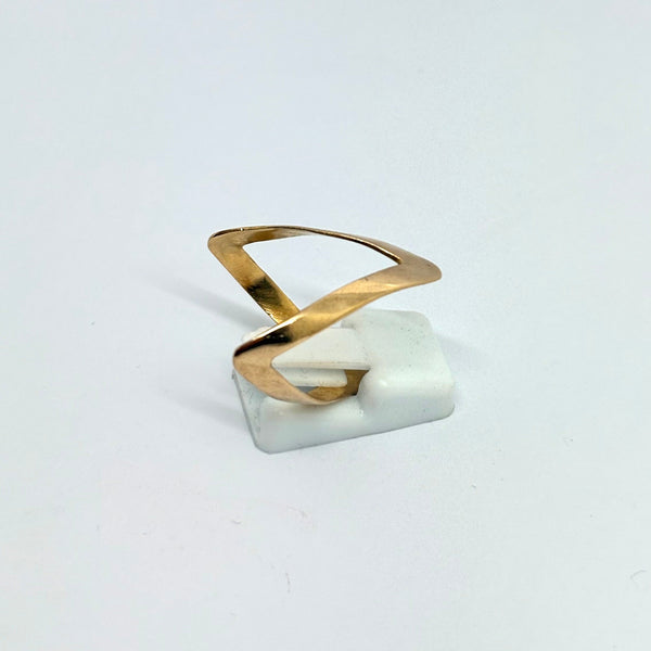 Bagues africaines en or jaune 18 carats