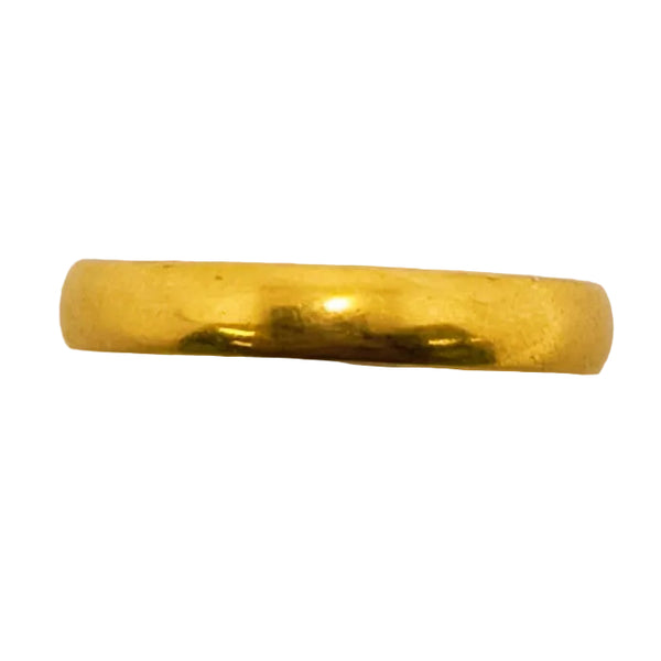 Bagues Alliance Or Jaune 18k T.62 Trace usure