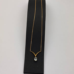Collier ras du cou en or jaune 18K 2.83 Grs