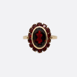 Bague marguerite en or jaune 18k -  4.90 G