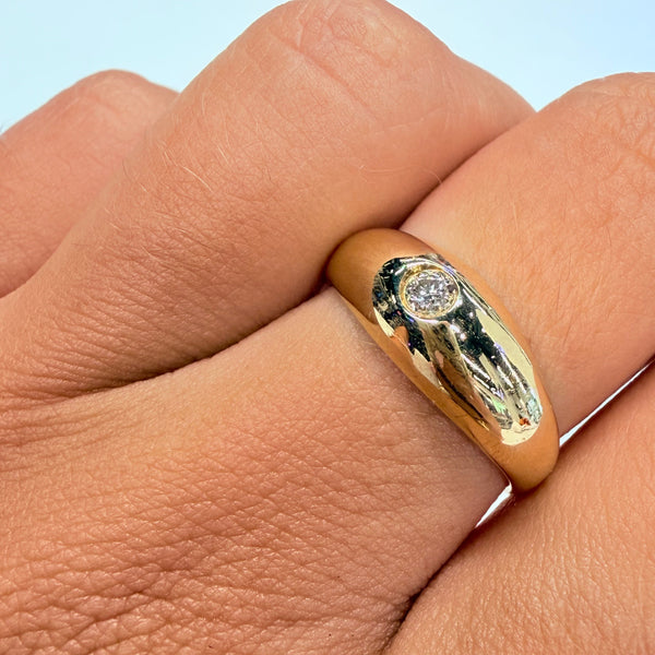 Jonc en or jaune 18k -  4.13 G