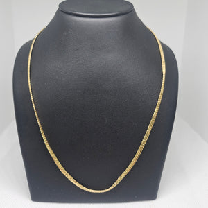 Collier en Or Jaune18 Carats Longueur - 44 cm