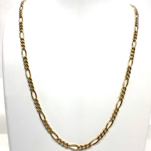 Collier à longue chaîne en or jaune 18 carats – 13,50 Grs