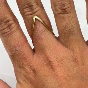 Bague Africaine Or Jaune 18k Taille 51