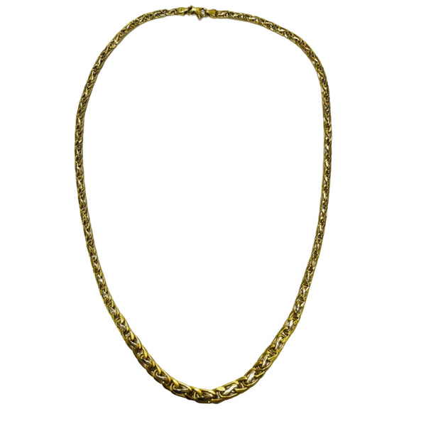 Collier Princesse en Or Jaune et Blanc 18k