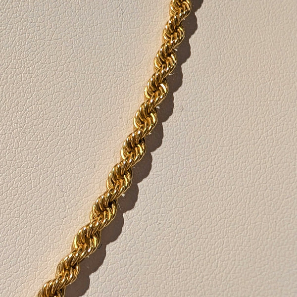 Collier Matinée en Or Jaune 18 Carats - 6.97 Grs