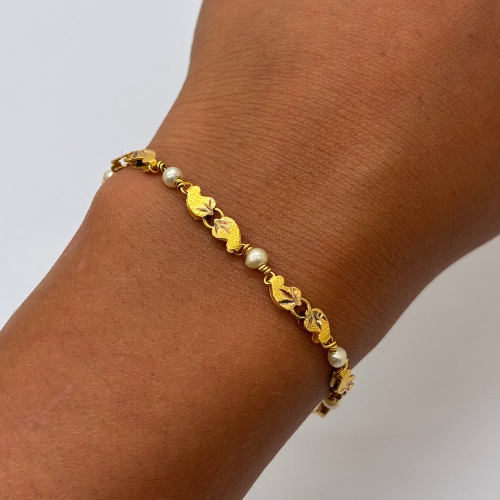 Bracelet en Or Jaune 18K - 5.41g