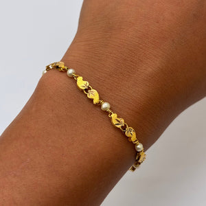 Bracelet en Or Jaune 18K - 5.41g