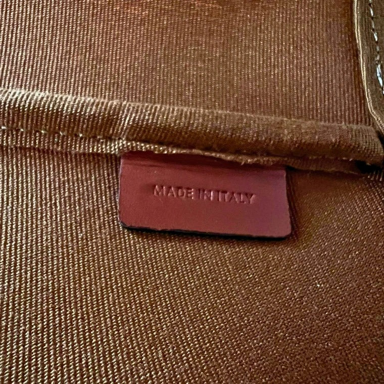 Sac Seau Céline Toile Beige Bandoulière Bouton Pression