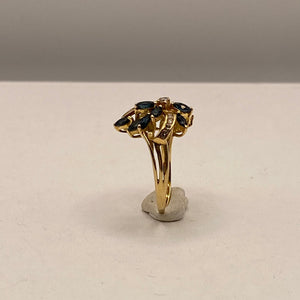 Bagues en Or Jaune 18K Taille-51