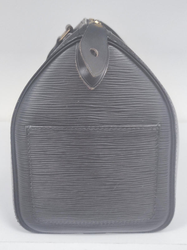 Sac Louis Vuitton Speedy 25 Noir en Cuir