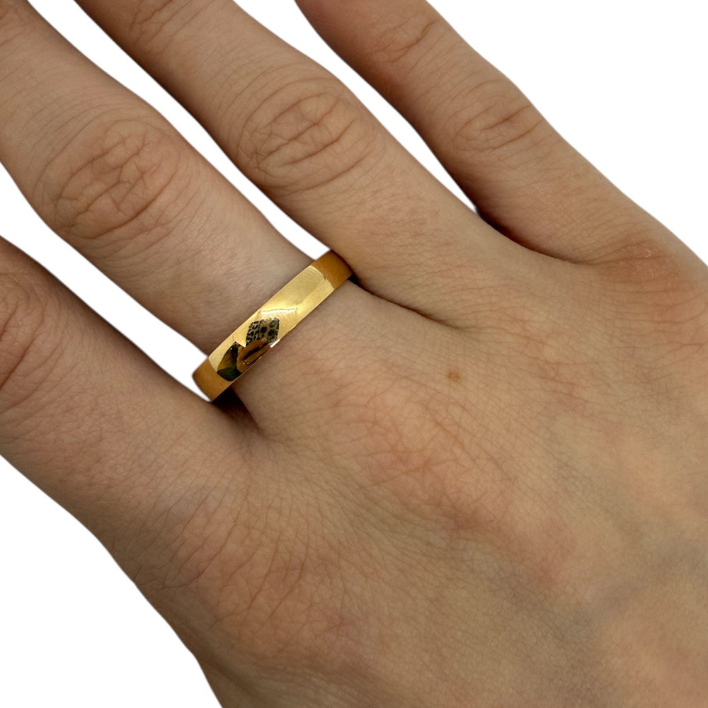 Bague Alliance en Or Jaune 18 K Taille 63 - 3.61 G