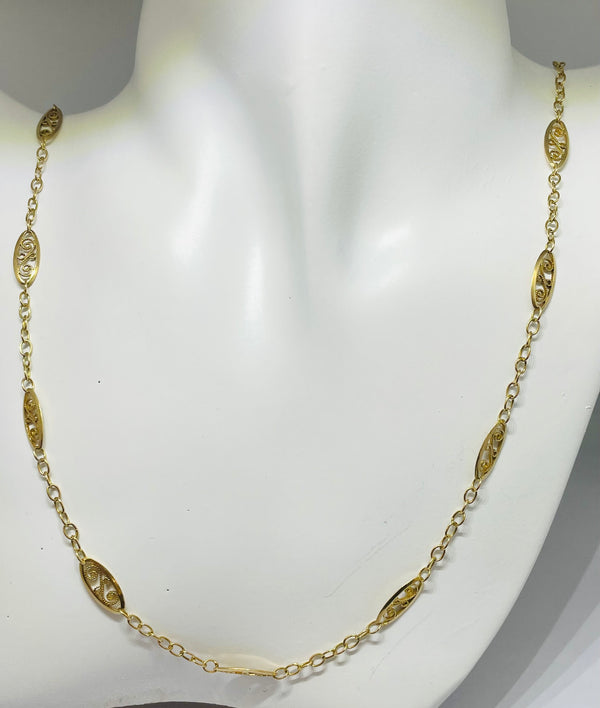 Collier en Or Jaune 18K -  11.80 G