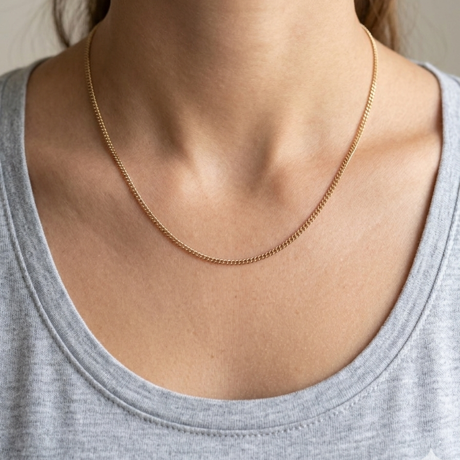 Collier en Or Jaune 18K - 6.11 Grs