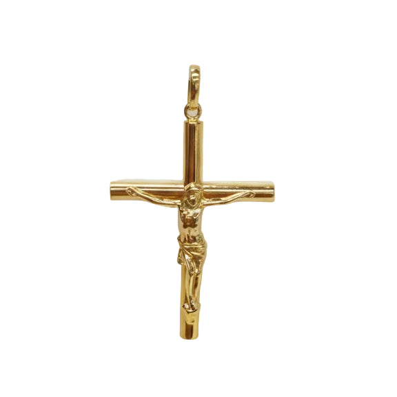 Pendentif Croix en Or Jaune 22K
