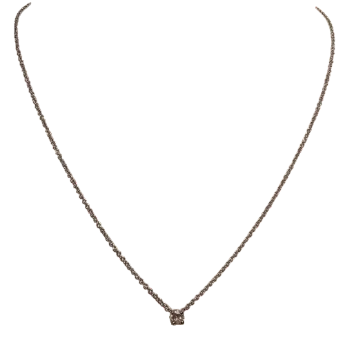 Collier en Or Blanc 18K - 2.12 Grs