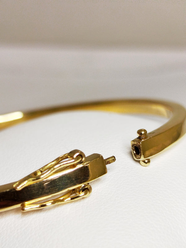 Jonc en Or Jaune 18k Poids 29.90 Grs