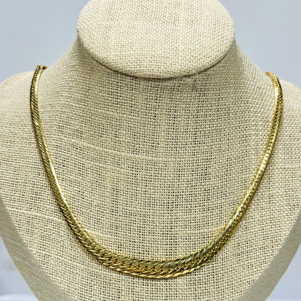 Collier Princesse Anglaise Or Jaune 18k