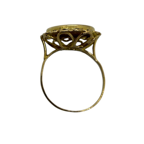 Superbe Bague en Or Jaune 900/1000