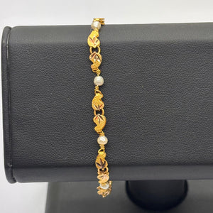 Bracelet en Or Jaune 18K - 5.41g