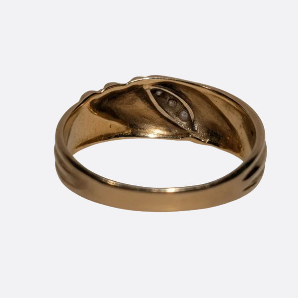 Bague en Or Jaune 18k -  2.19 G