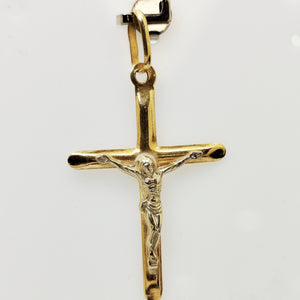 Pendentif Croix en Or Jaune 18 Carats (750/1000)