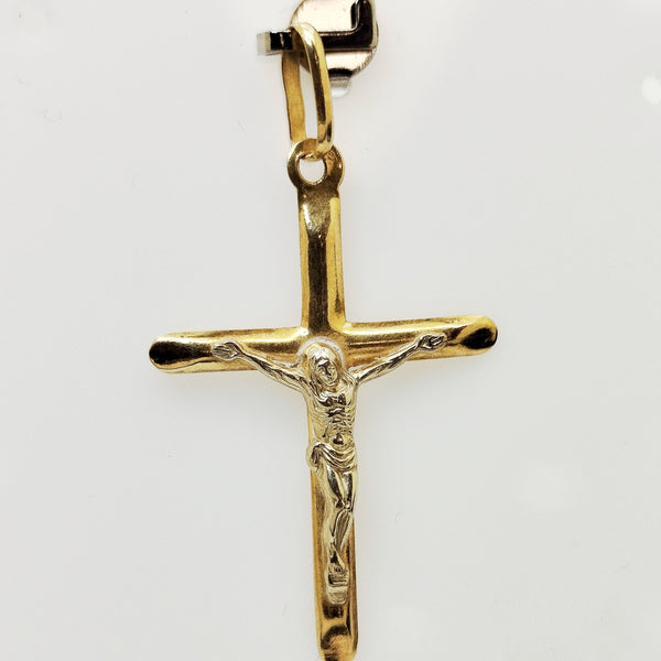Pendentif Croix en Or Jaune 18 Carats (750/1000)