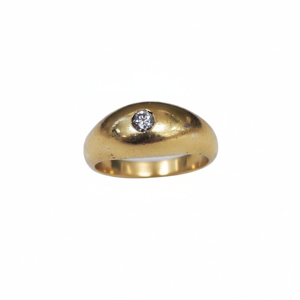 Bague en Or Jaune 18K – Taille 51
