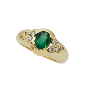 Bagues en or jaune 18 K - Taille 57 - 6.43 G