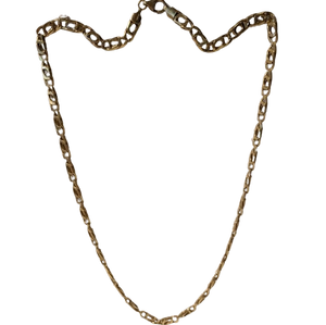 Collier Matinée Or Jaune 18K Maille Marine 23.51 Grs