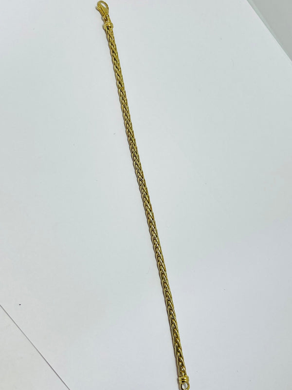 Bracelet Maillon en Or Jaune 18k - 4.77G
