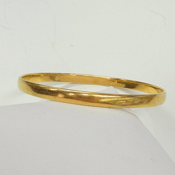 Bracelet Jonc en Or Jaune 18k