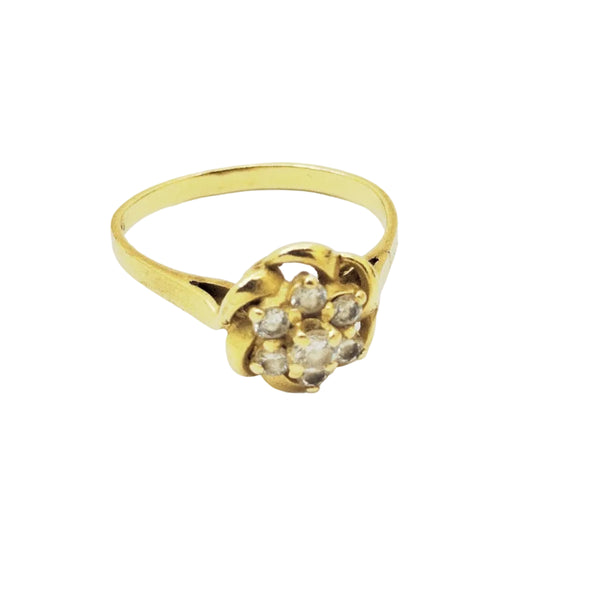 Bague en Or Jaune 18 K - Taille 51 - 2.69 G